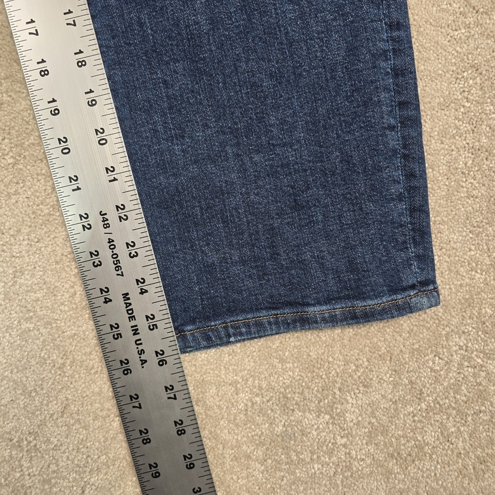 Peter Millar Jeans Womens 31W 26L Williams Straight Leg Crop NEW $160 - Picture 5 of 9